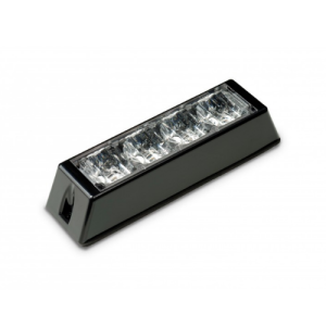 LED Autolamps LED4DVAR65-1 12/24V R65 4-LED Directional Warning Lamp - Amber PN: LED4DVAR65-1